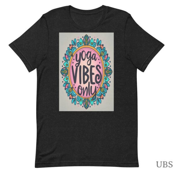 Attractive Short-Sleeve Unisex T-Shirt | Stylish & Trendy In High Quality | Yoga T-shirts From USAbigSale - Image 2