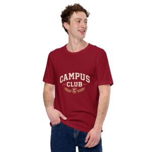 Campus Club T-Shirt – Minimal Varsity College Graphic Tee | Collegiate Streetwear Shirt (Unisex)